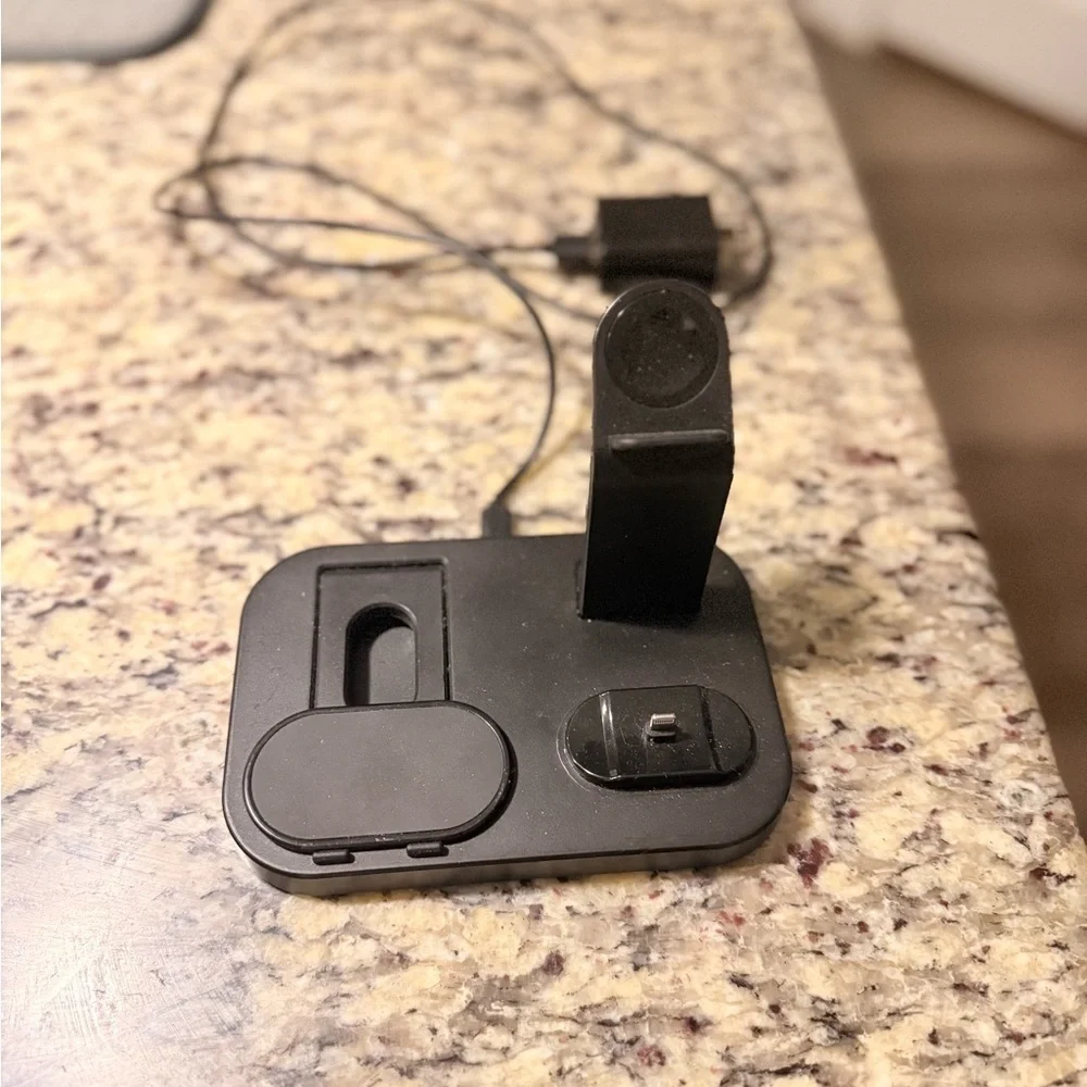 Black Charging Dock for Multiple Devices - Picture 3 of 4